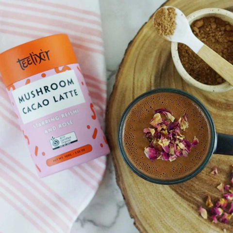 Mushroom Cacao – Teelixir Review for Calm & Sleep Support