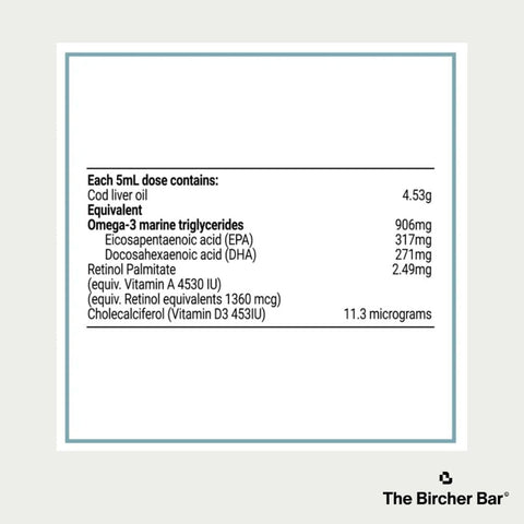 Melrose Cod Liver Oil (Health & Vision)
