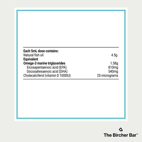 Melrose Fish Oil + Vitamin D (Joint & Bone)