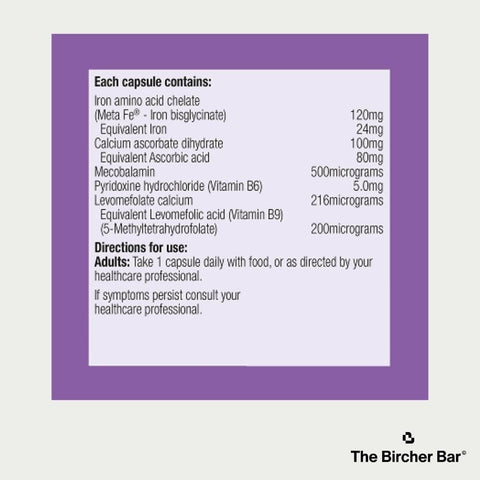 Metagenics Hemagenics Iron Advanced