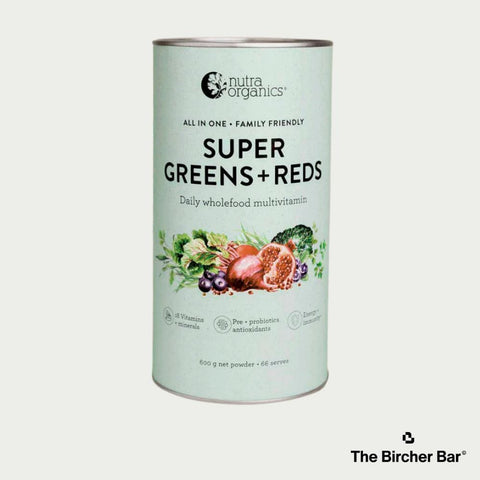 Nutra Organics Super Greens and Reds
