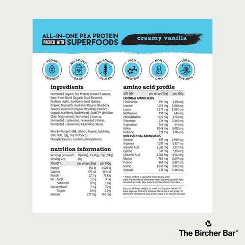 Vegan All In One Pea Protein