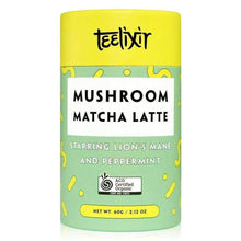 teelixir mushroom matcha latte